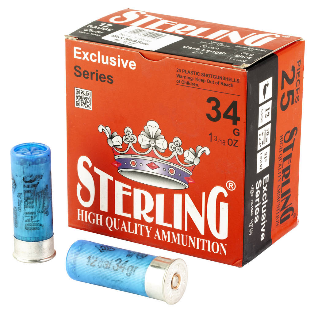 STERLING EXCLSV 12GA 2.75" #4 25/250