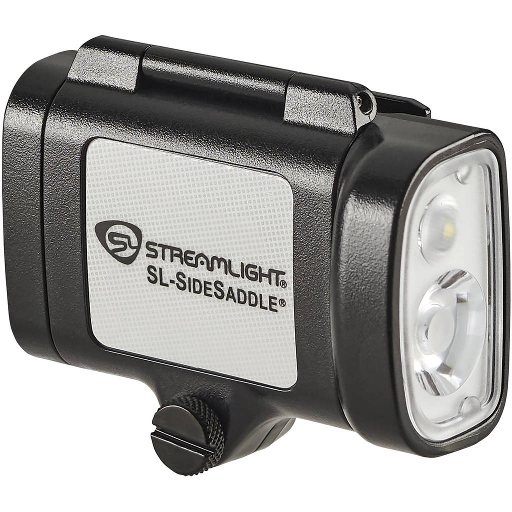 STRMLGHT SL-SIDESADDLE HARD HAT BLK
