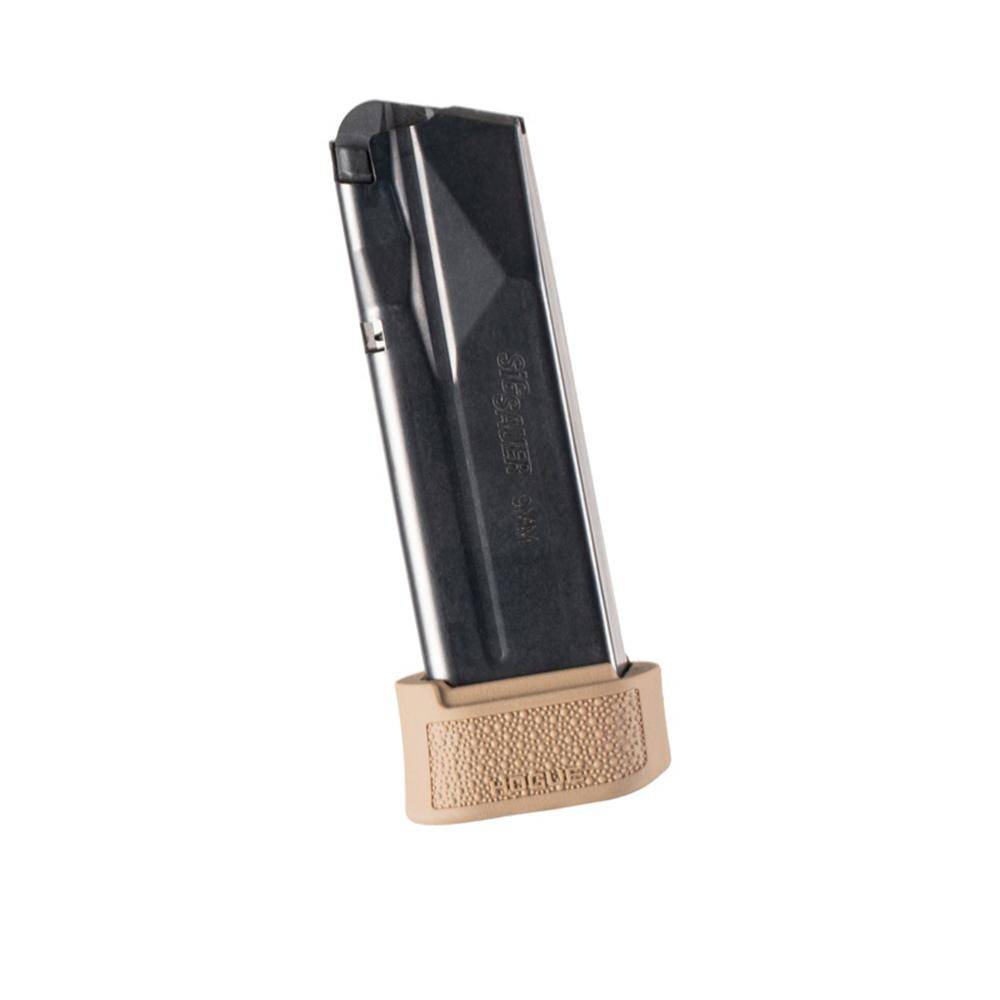 Hogue Overmolded Rubber Magazine Extended Base Pad for Sig P365 XL 15rd FDE - Image 3