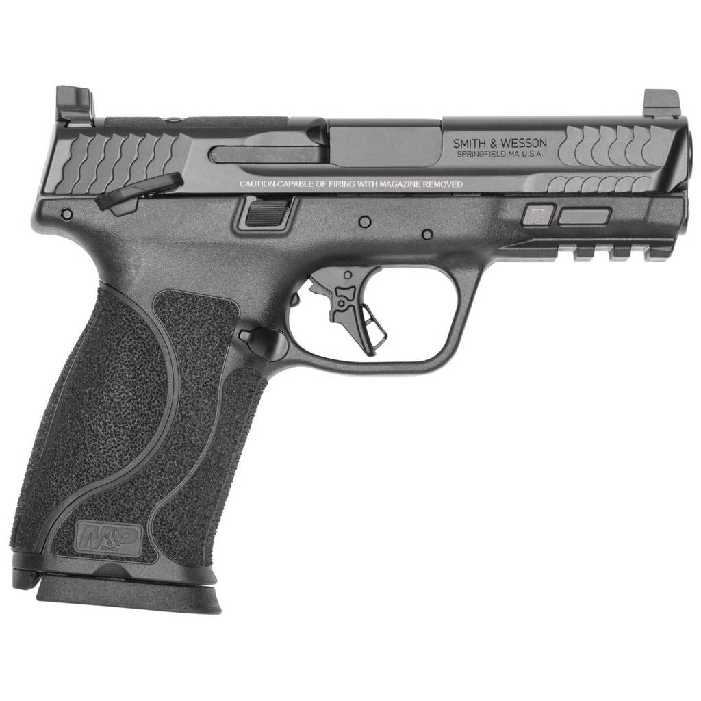 M&P 10mm M2.0 OR Compliant Handgun 10mm Auto 10rd Magazines(2) 4" Barrel Thumb Safety Black