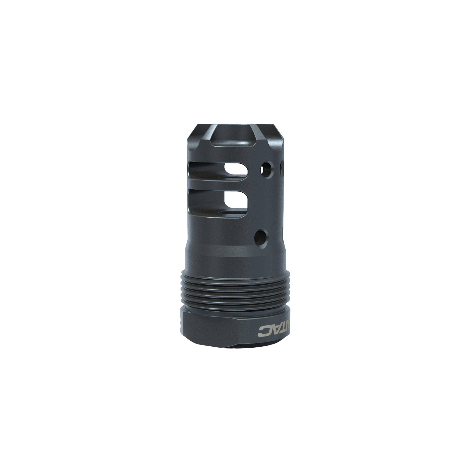 Lantac Plan-B Dragon Muzzle Brake .223/5.56 1/2x28 Short Black - Image 2
