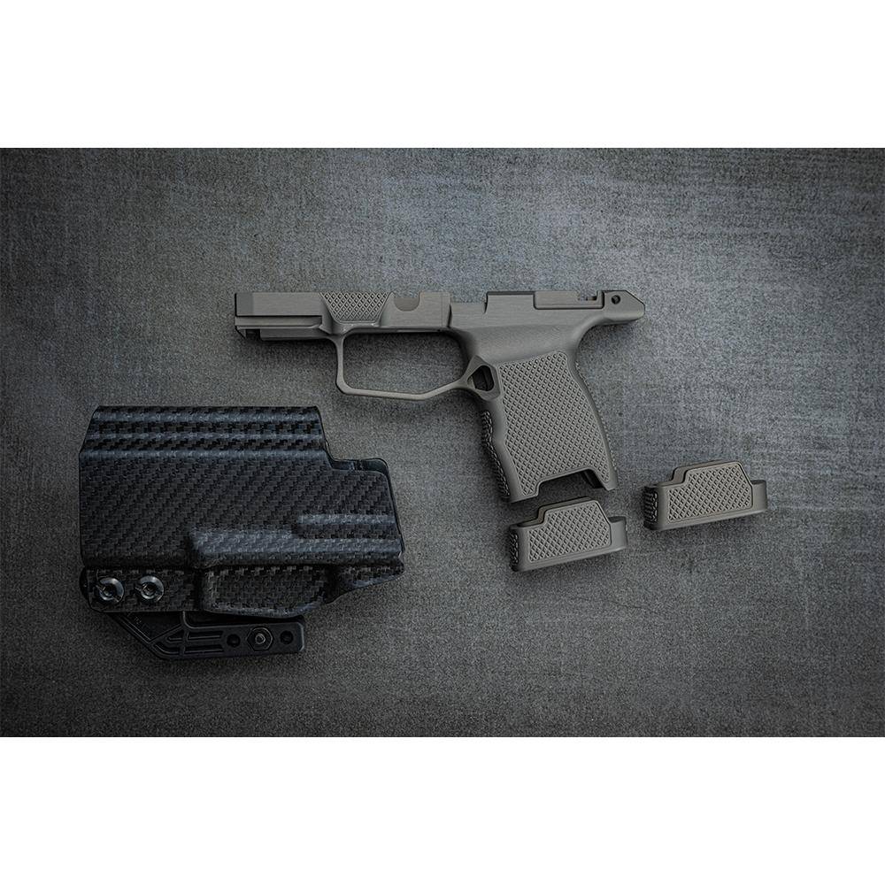 Juggernaut JT P365 Grip Module with No Safety and Two 10rd XL Base Plates Bronze