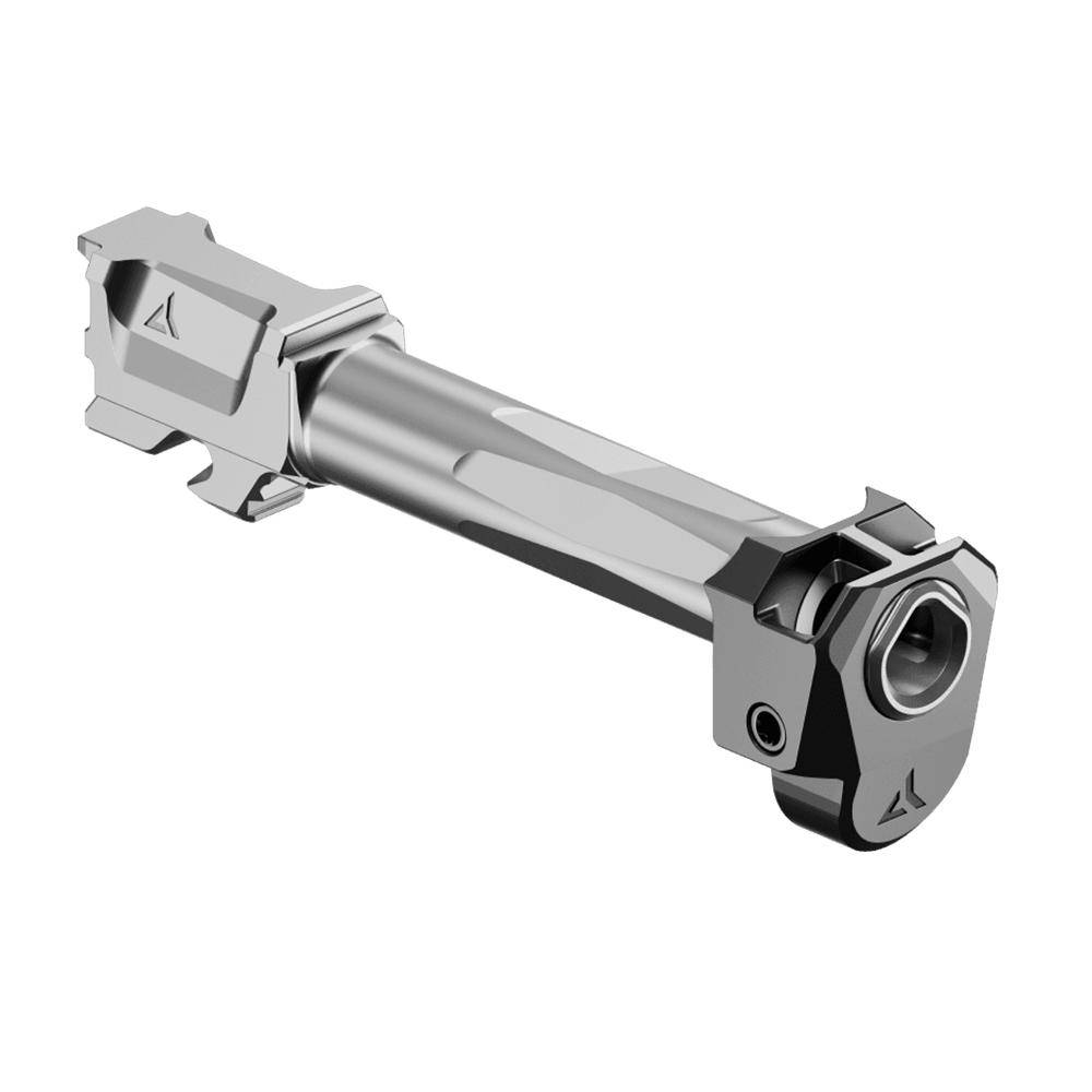 Radian Weapons Afterburner and Ramjet Combo Ported Barrel and Compensator for Glock Gen 6 19/45 Grey - Image 2