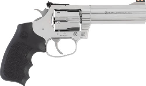 Colt King Cobra Target Stainless Handgun .357 Mag 6rd Capacity 4.25" Barrel DA/SA Enhanced Hogue Rubber Grip - Image 2