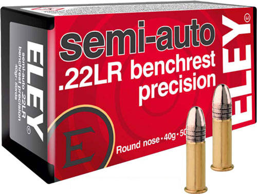ELEY PRECISION 22LR 40GR SEMI