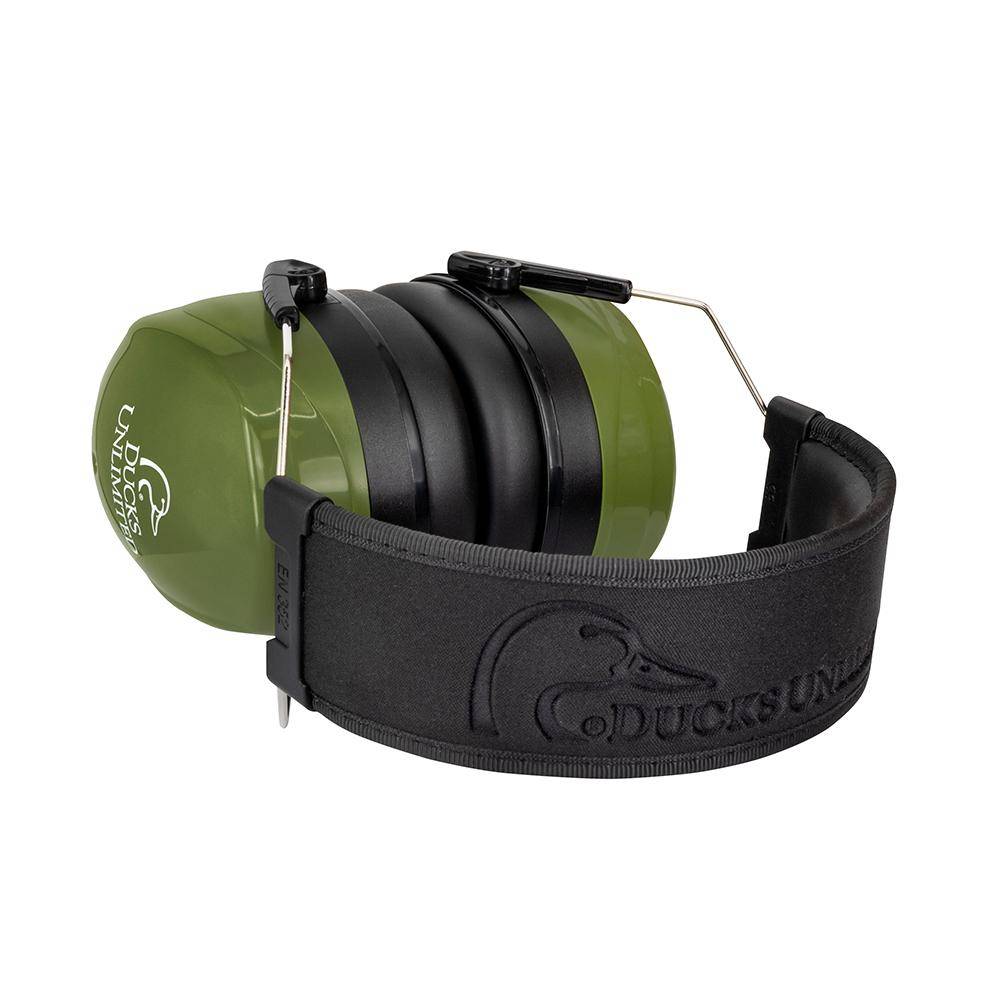 Ducks Unlimited High Performance Passive Ear Muffs 26dB Green - Image 7