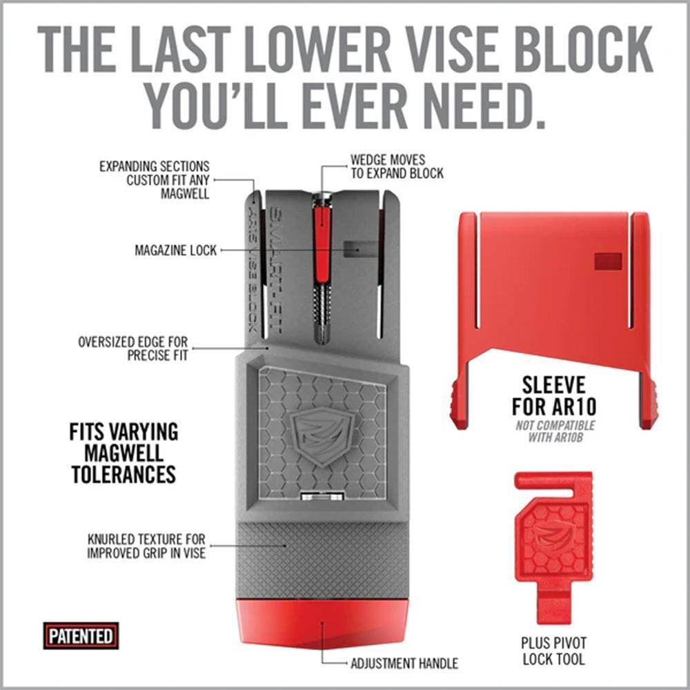Real Avid Smart-Fit AR-15 Vise Block with Sleeve for AR-10 - Image 6