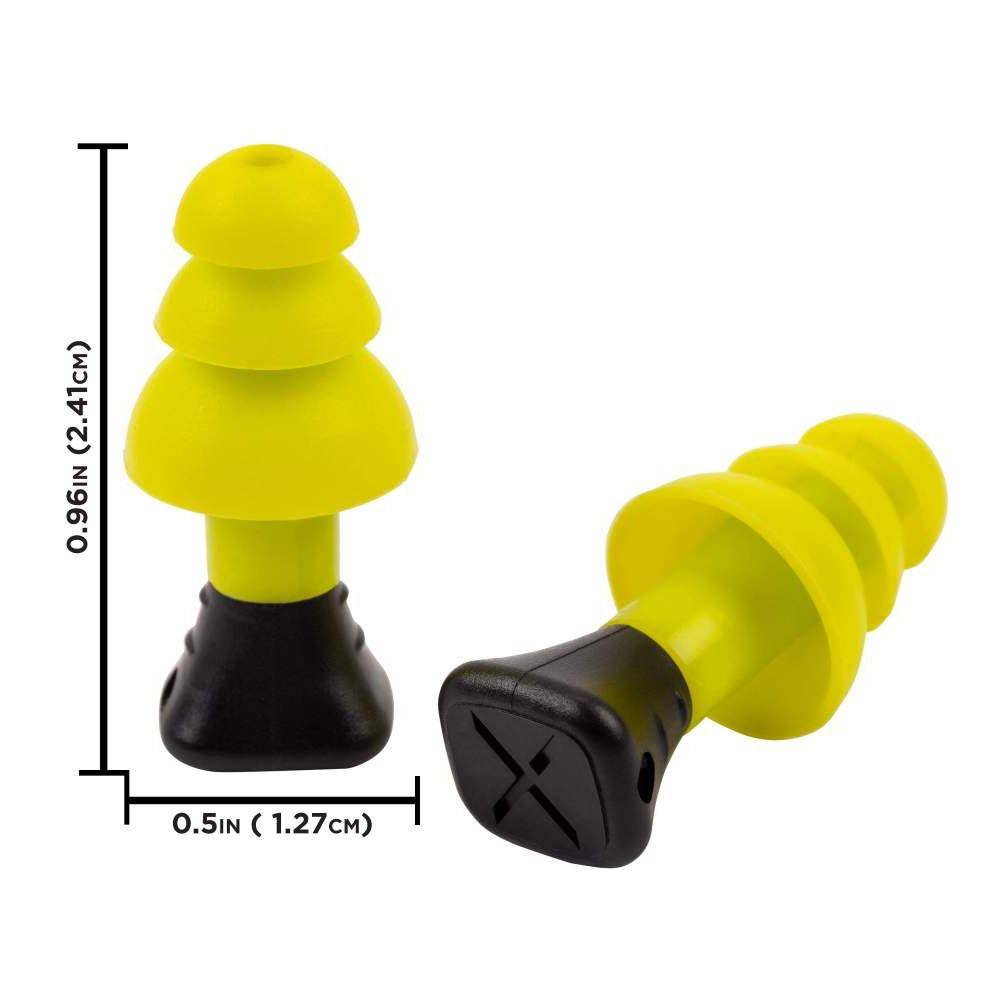 Allen ULTRX Silicone Ear Plugs 26dB Yellow 5 Pairs - Image 2