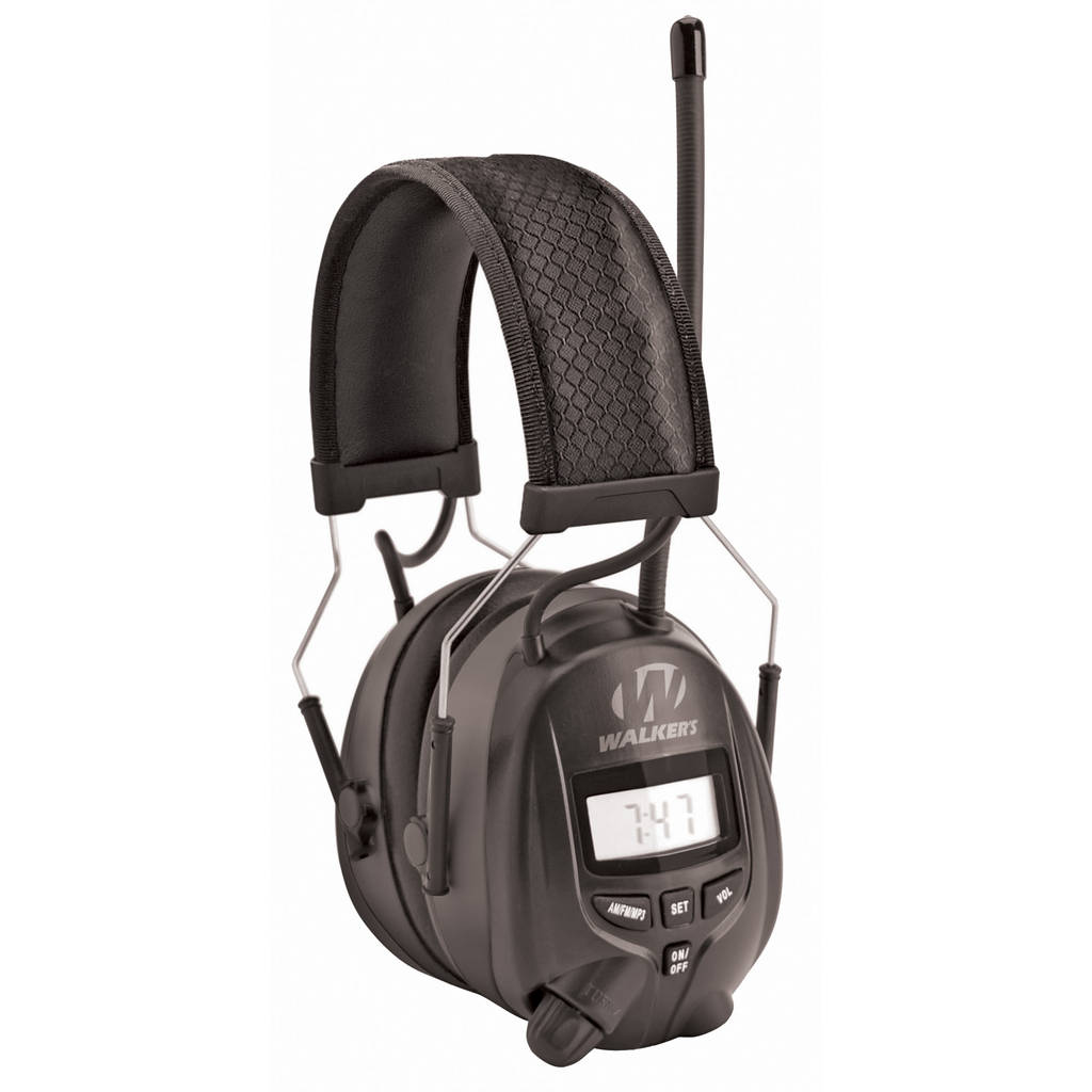 WALKER'S DIGITAL AM/FM EAR MUFF BLK