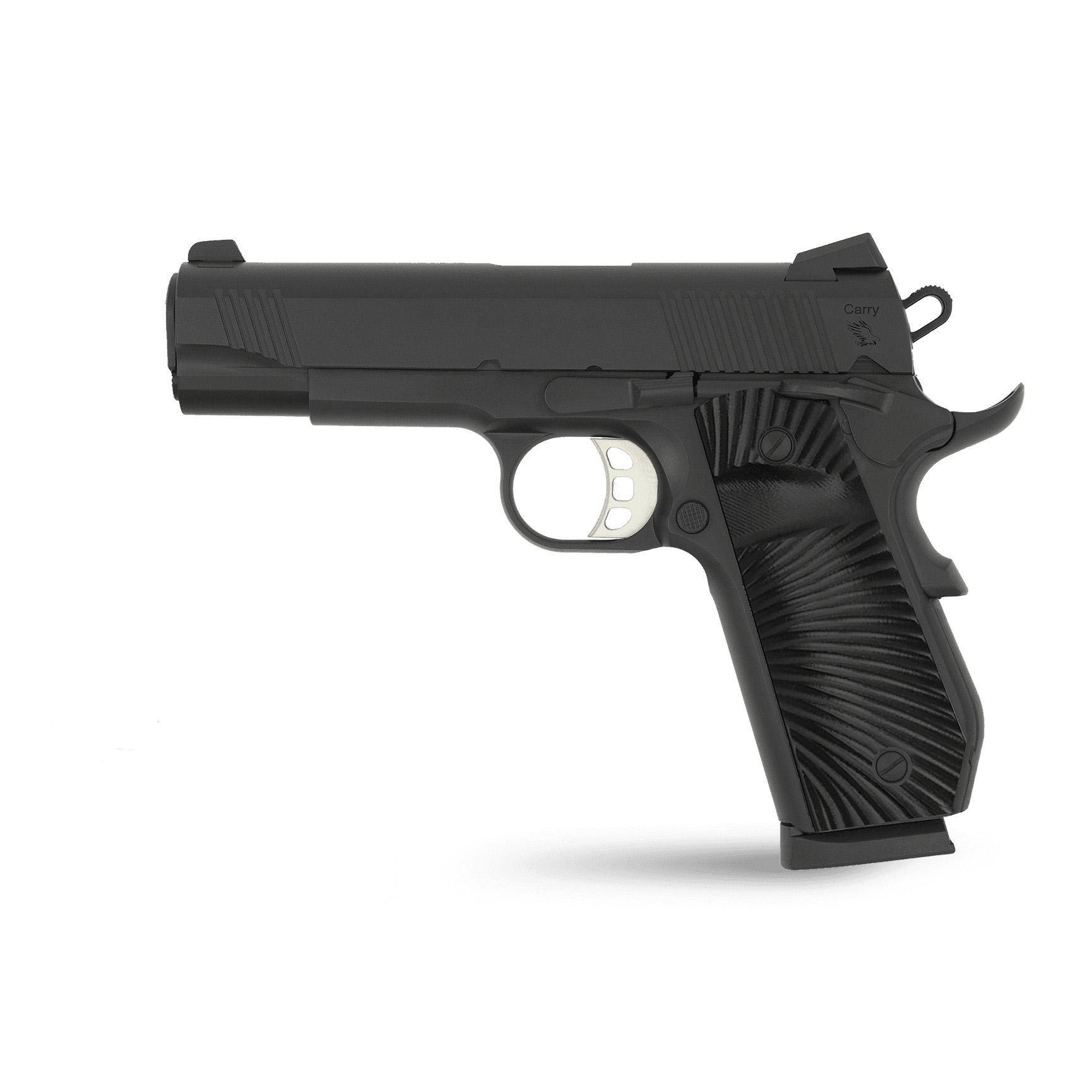 Tisas Ed Brown Bobtail Carry 45 ACP 8/rd 4.25" Barrel Black Starburst Grip - Image 2