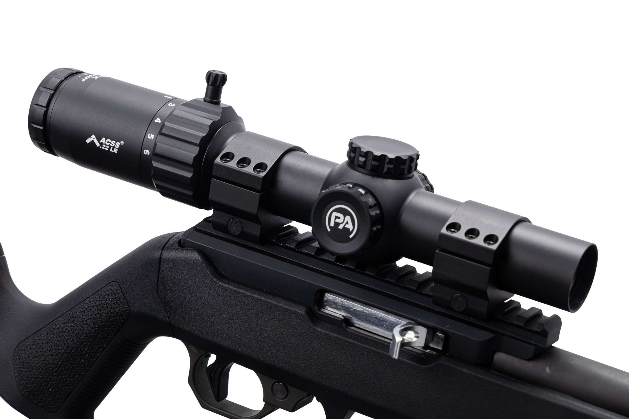 Primary Arms CLx 1-6x24mm SFP Rifle Scope - ACSS 22LR G2 Reticle - Image 6