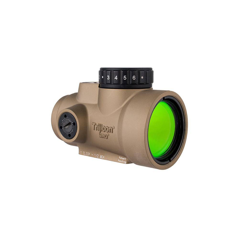 Trijicon MRO SD 1x25 Red Dot Sight w/ Adjustable LED 2.0 MOA Red Dot Coyote - Image 6