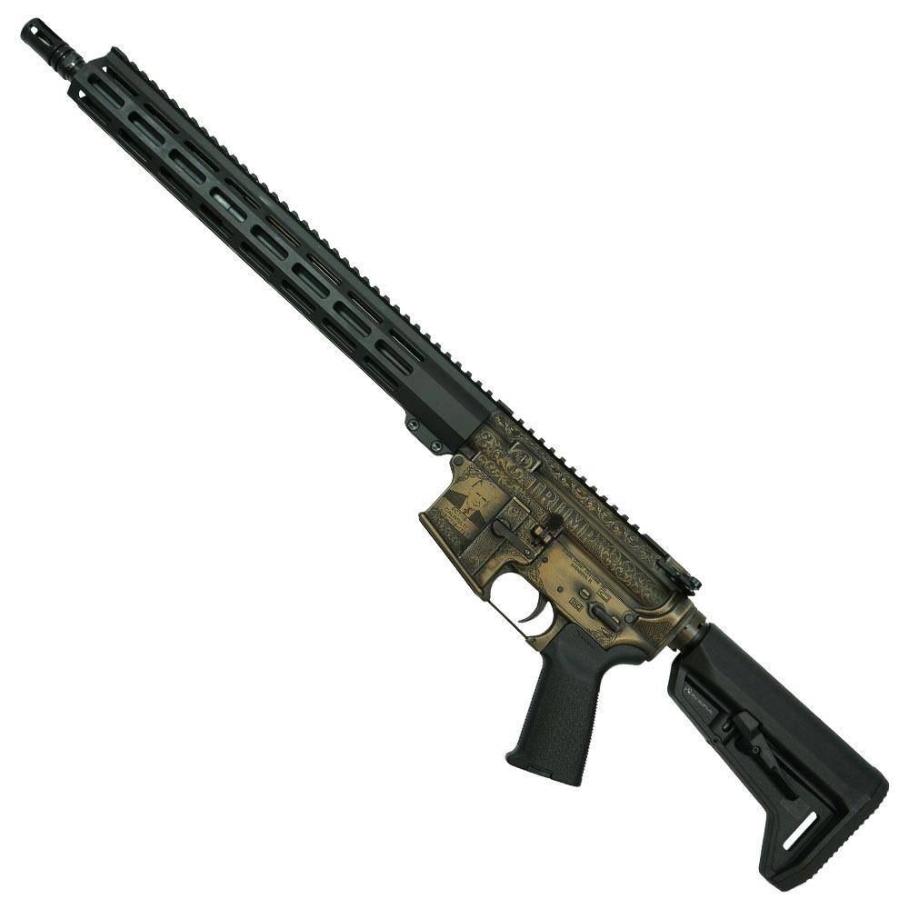 Shark Coast Tactical "Trump" AR-15 Rifle 5.56mm 30rd Magazine 16" Barrel 15" M-LOK Handguard Magpul Grip - Image 2
