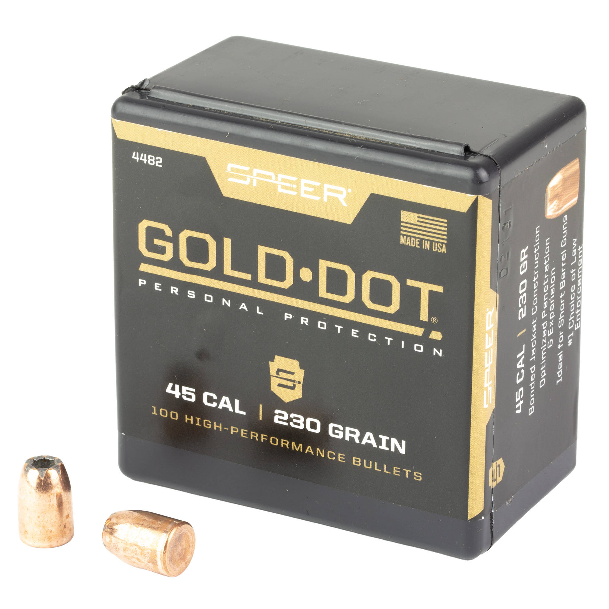 SPR GOLD DOT .451 230GR HP SB 100CT
