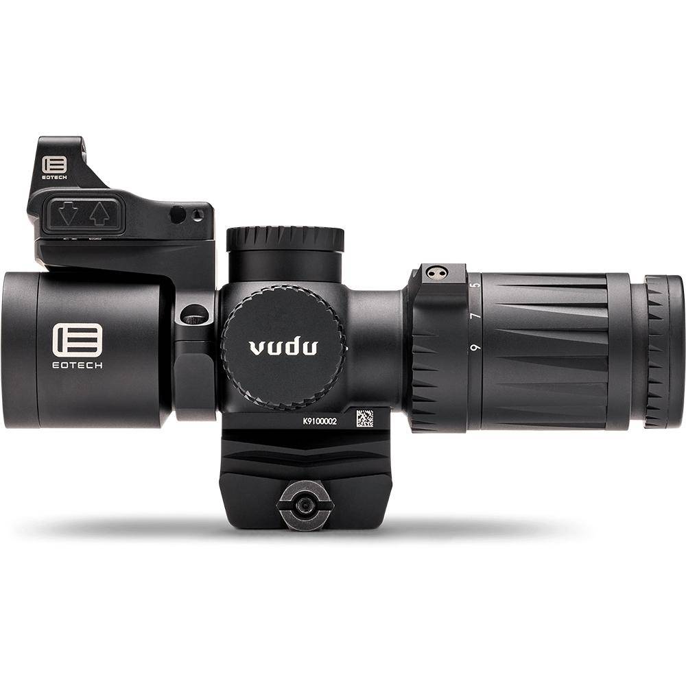 EOTech Vudu Rifle Scope 3-9x32 34mm SFP HC1 Illum. Black with Integrated Mount and EFLX Red Dot - Image 2