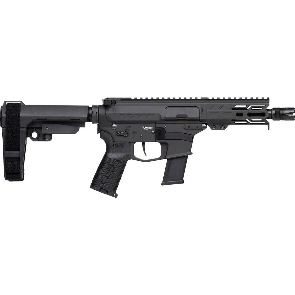 CMMG Banshee Fixed Ejector MkG Pistol .45 Auto 13rd Magazine 5'' Barrel Armor Black w/Brace