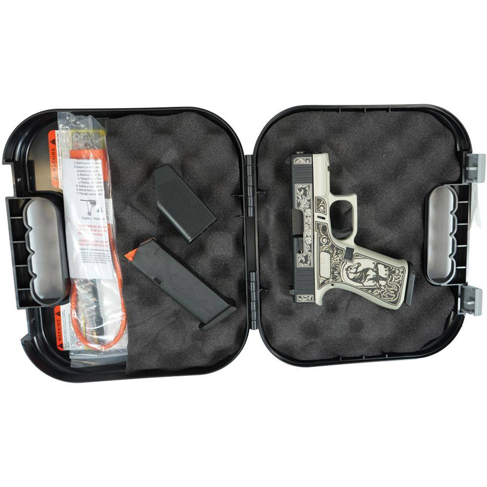 Glock 43X "Glock & Horses" Black/Gray Handgun 9mm Luger 10rd Magazines(2) 3.4" Barrel Accessory Rail USA Made - Image 5