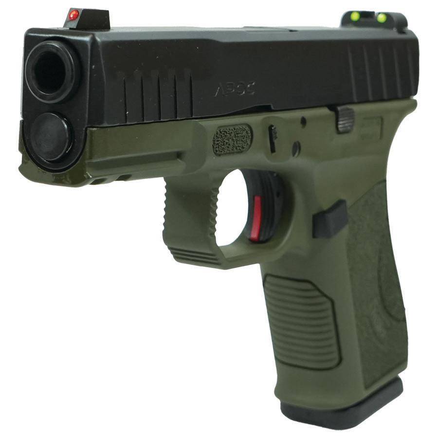 Tristar APOC Handgun 9mm Luger 15rd Magazine 4" Barrel Fiber Optic Sights OD Green/Black - Image 3