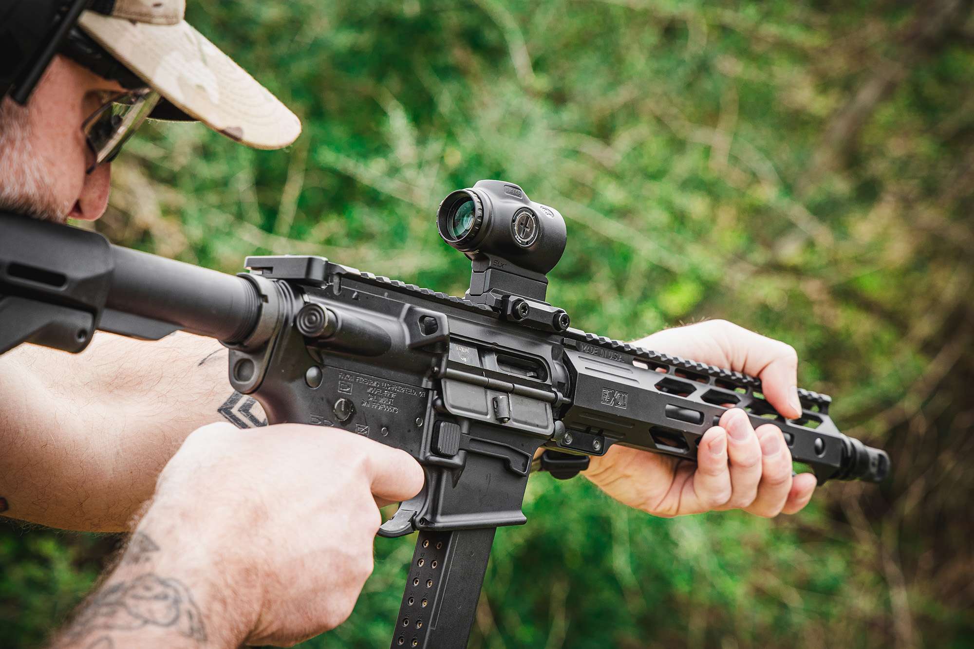 Primary Arms SLx 1X MicroPrism™ Scope - Red Illuminated ACSS Cyclops Reticle - Gen II - Primary Arms Online Exclusive - Image 8