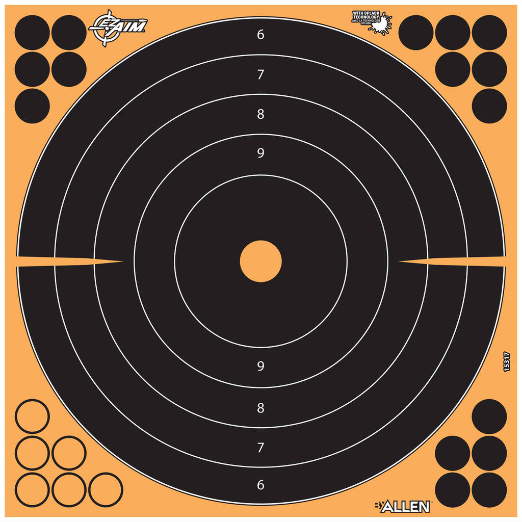 ALLEN EZ AIM 12" BULLSEYE 5PK