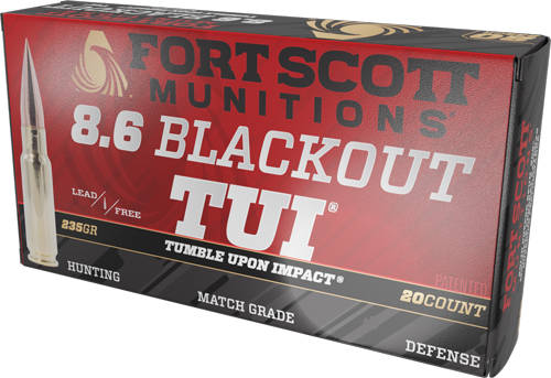 FORT SCOTT 8.6 BLACKOUT 235GR