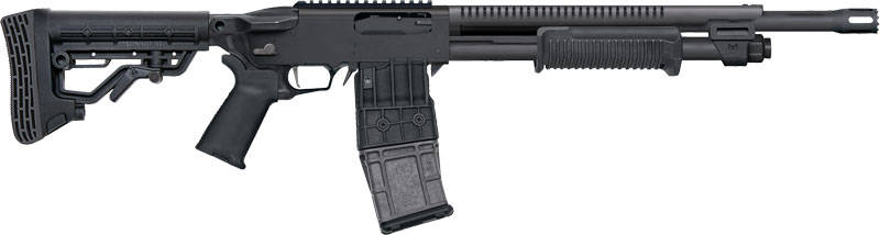 Mossberg 590RM Mag Feed Stand-Off Shotgun 12ga 10rd Magazine 18.5" Barrel AR-Style Rotary Safety - Image 2