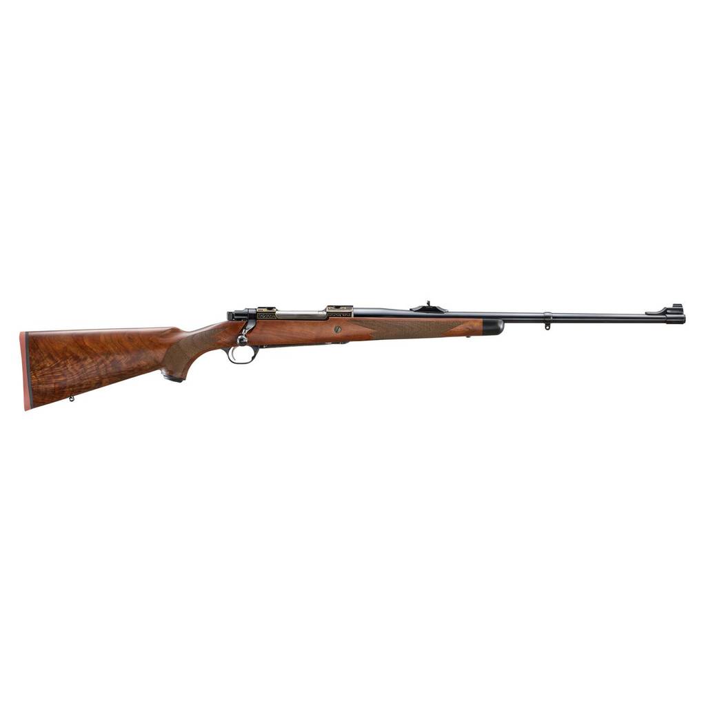 Ruger 250th Anniversary Hawkeye Rifle 30-06 Sprg 4rd Capacity 22" Barrel Hi-Pol Blue Walnut Stock Adjustable Sights