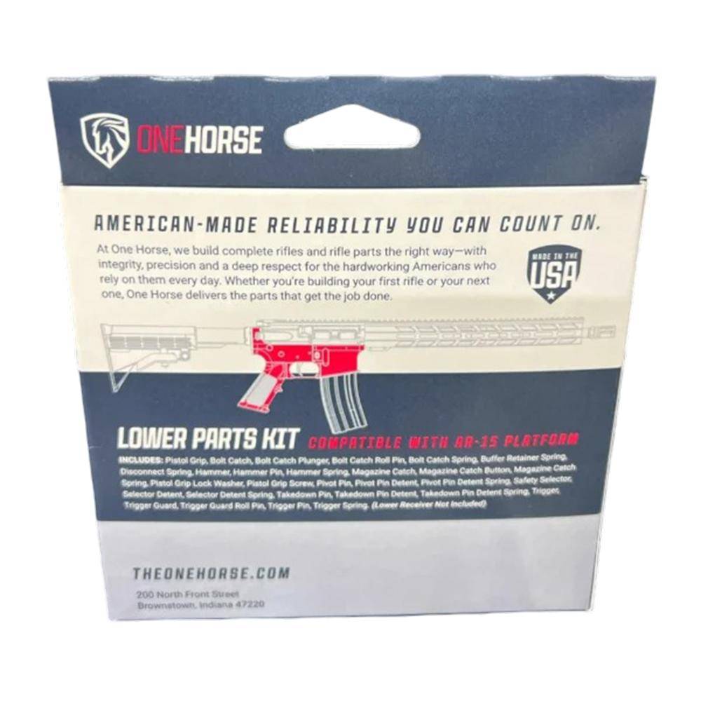 One Horse AR-15 Complete Lower Parts Kit - Image 3