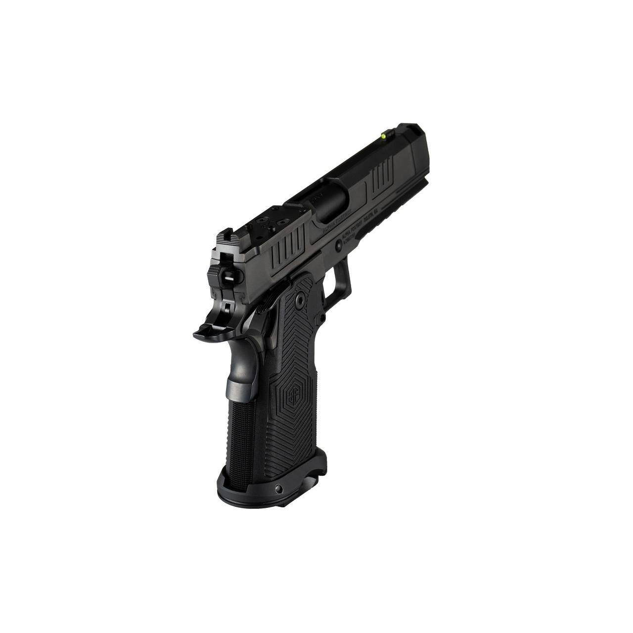 Alpha Foxtrot AF1911-ROMULUS Handgun DLC Finish 9mm Luger 17(1)&20(1)rd Magazines 4.25" Compensated Threaded Barrel - Image 2