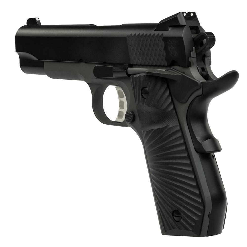 Tisas Ed Brown Bobtail Carry 45 ACP 8/rd 4.25" Barrel Black Starburst Grip - Image 4