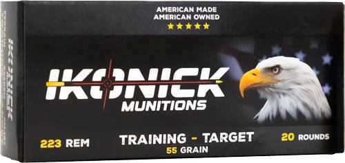 IKONICK USA 223 REM 55GR FMJ