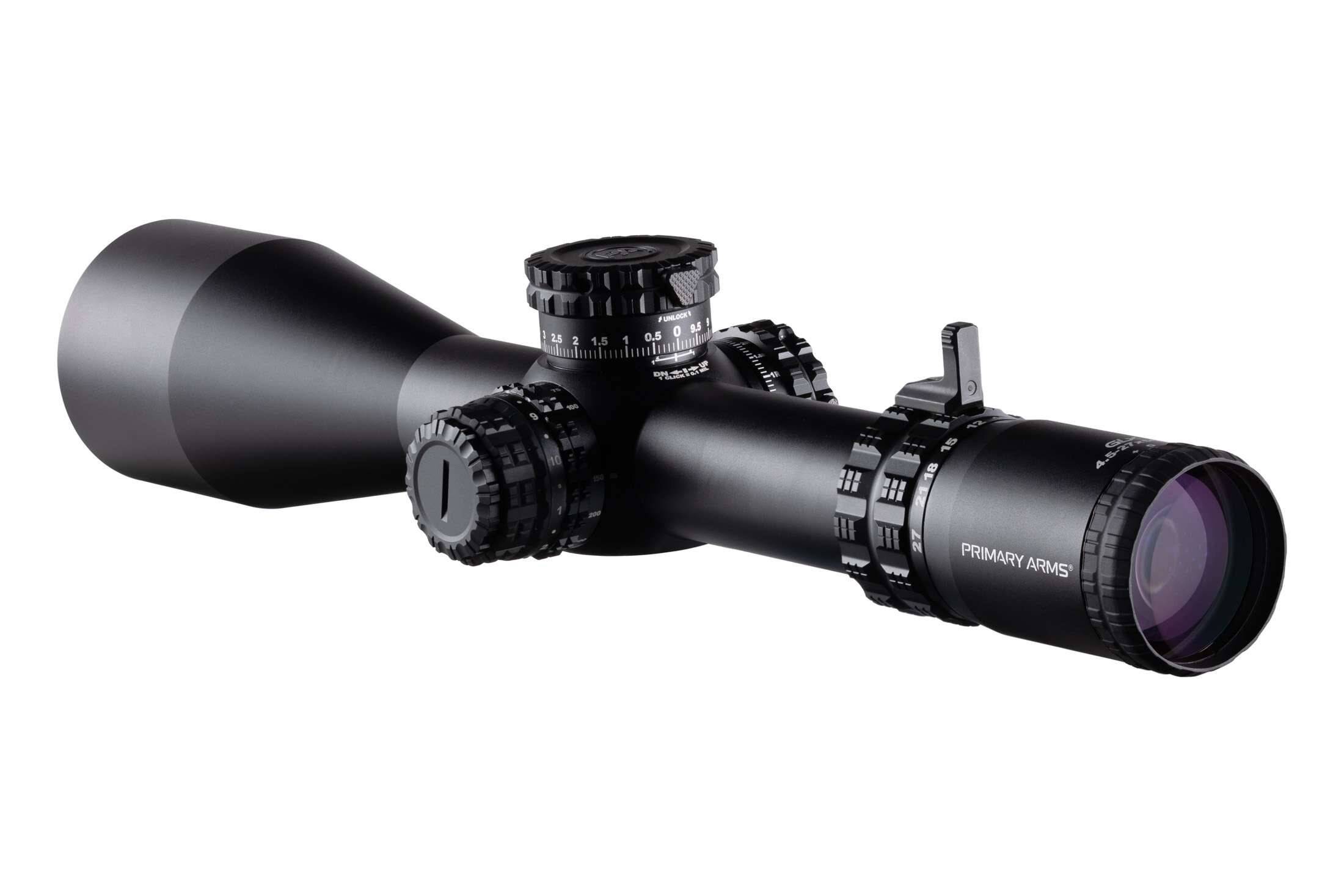Primary Arms GLx 4.5-27x56 FFP Rifle Scope - Illuminated ACSS Athena BPR MIL Reticle - Image 4