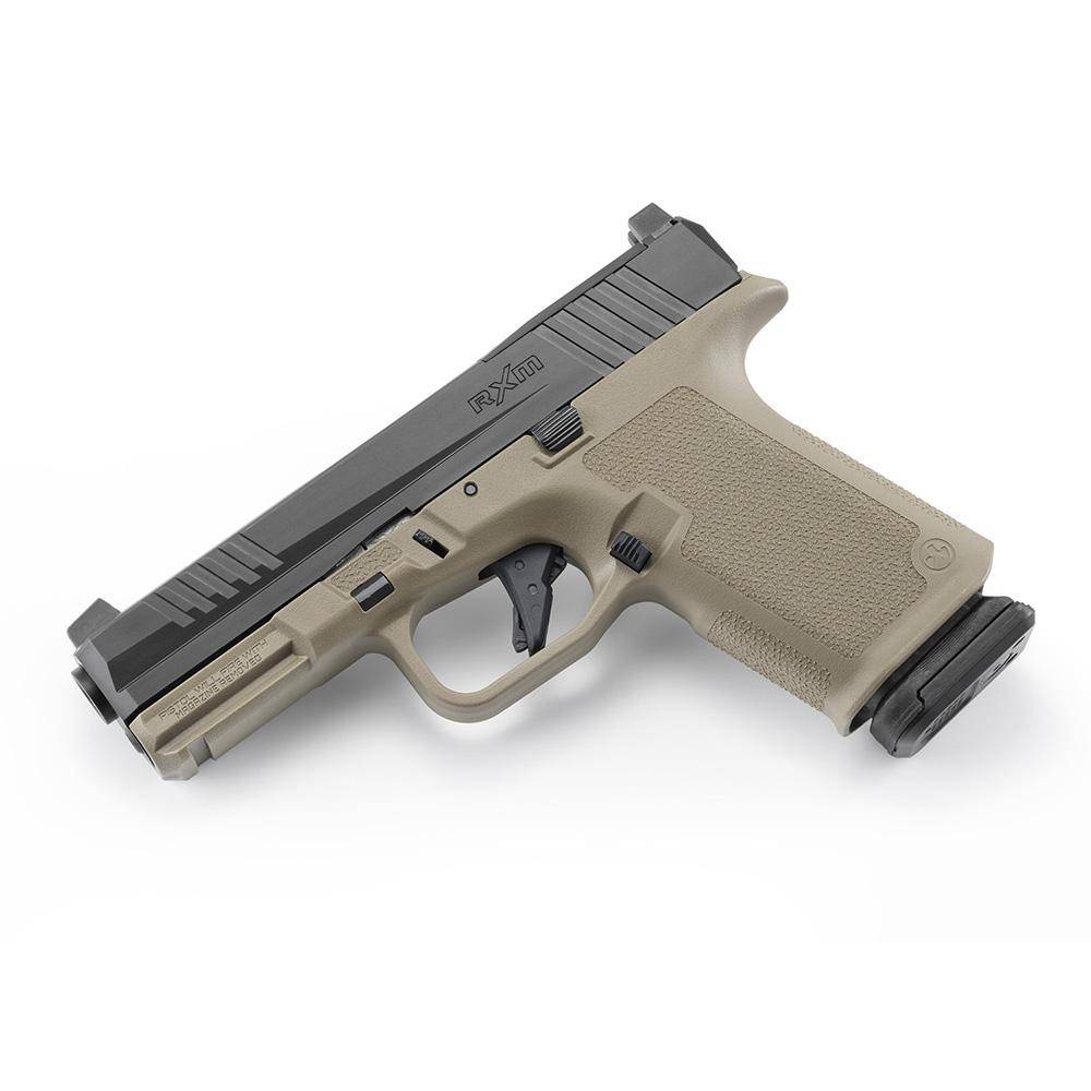 Ruger RXM Handgun 9mm Luger 15rd Magazines(2) 4" Barrel FDE Poly Frame Front Night Sight - Image 4