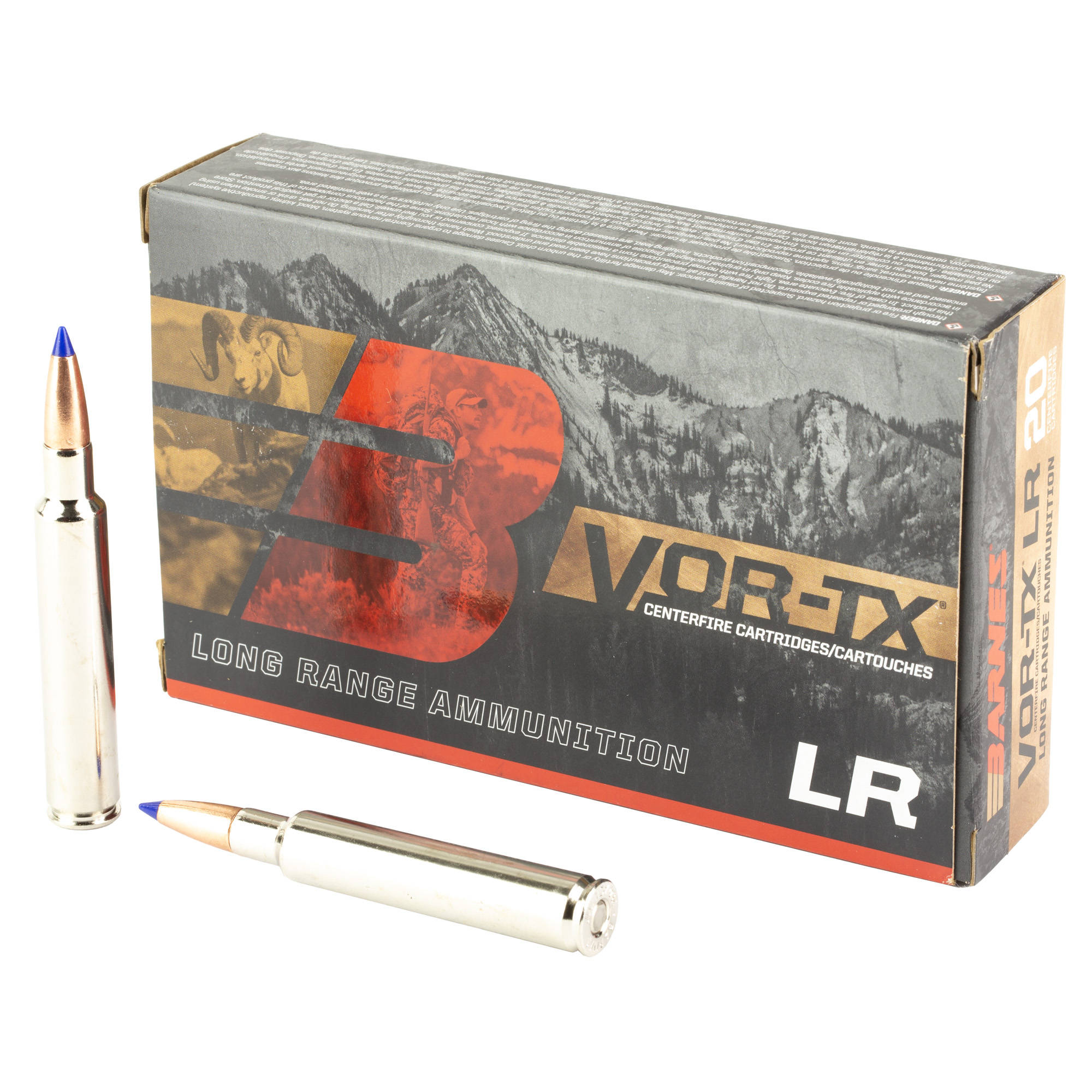 Barnes VOR-TX Long Range Rifle Ammunition .280 Ackley Imp 152gr LRX 3000 fps 20/ct - Image 2