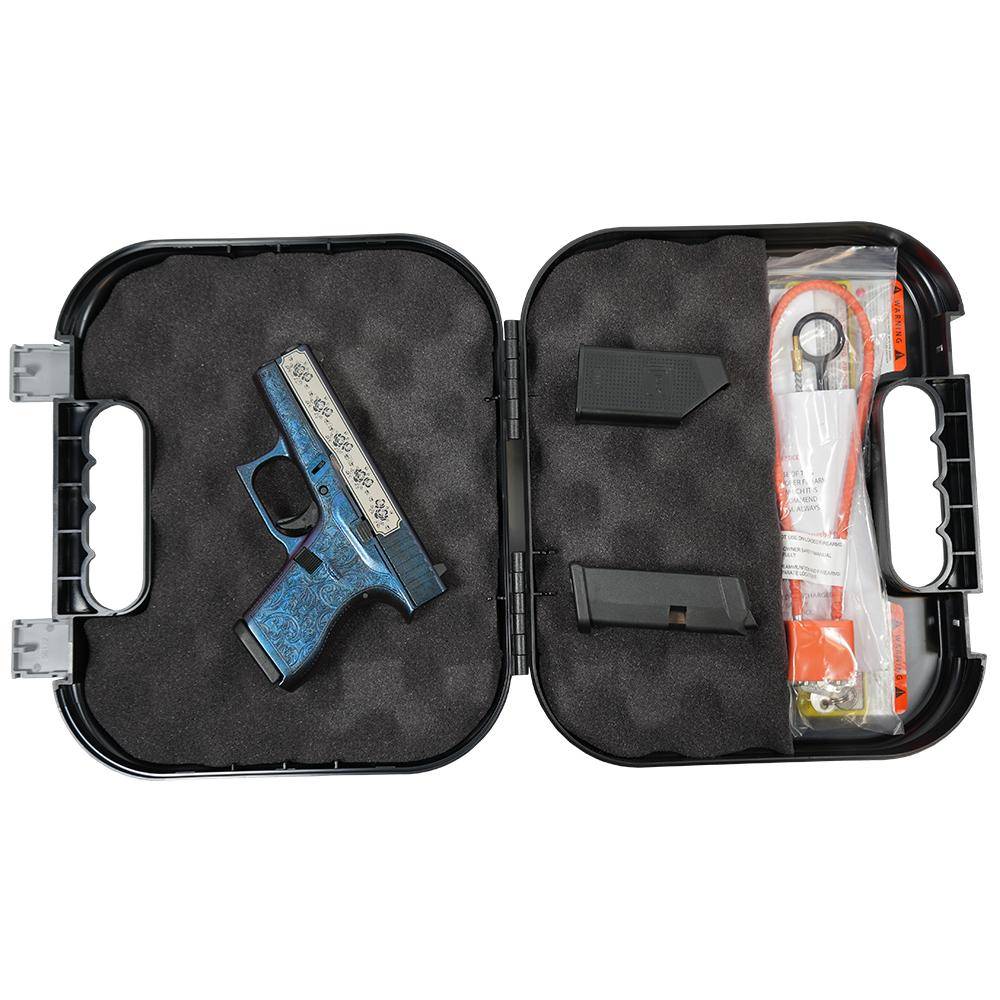 Glock 42 "Glock & Roses Mongoose Purple" Handgun .380 ACP 6rd Magazines (2) 3.2" Barrel USA - Image 8