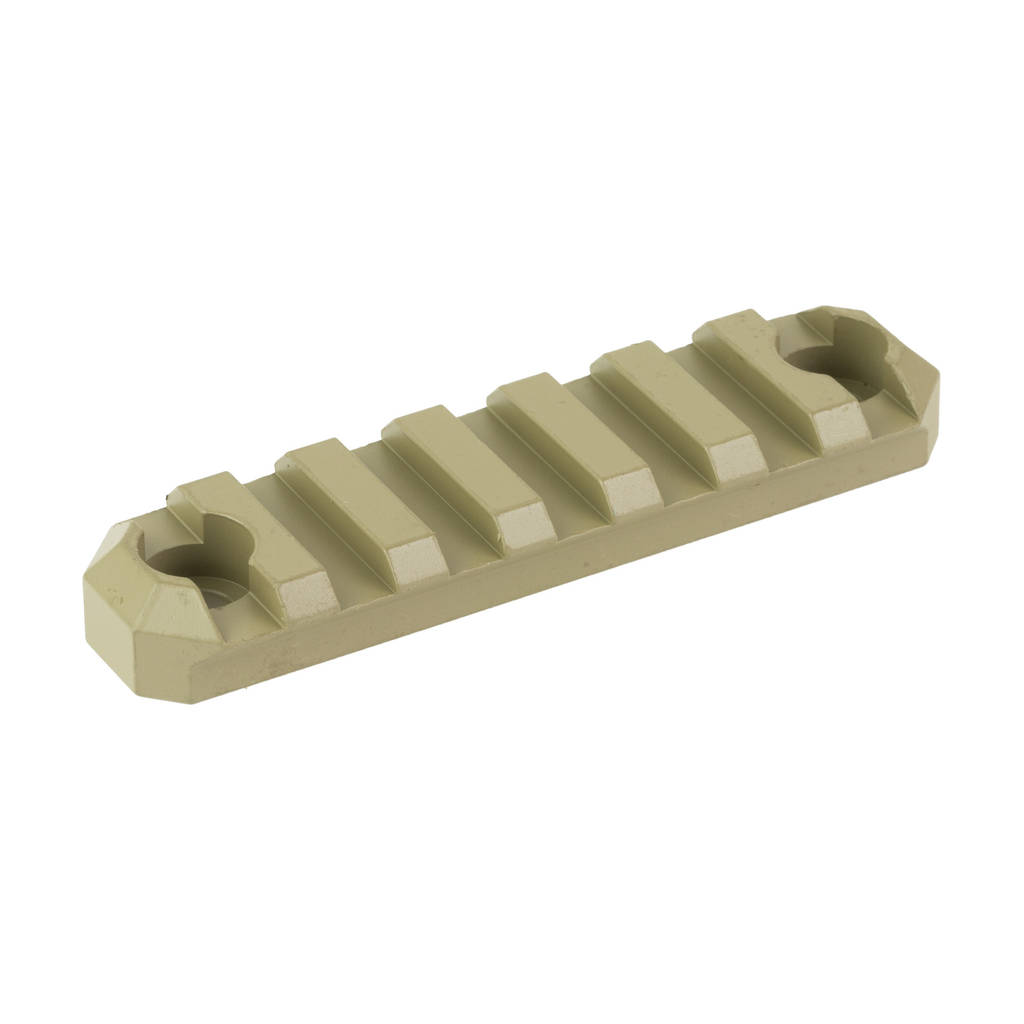 GROVTEC RAIL MLOK 7 SLOT 3" COY