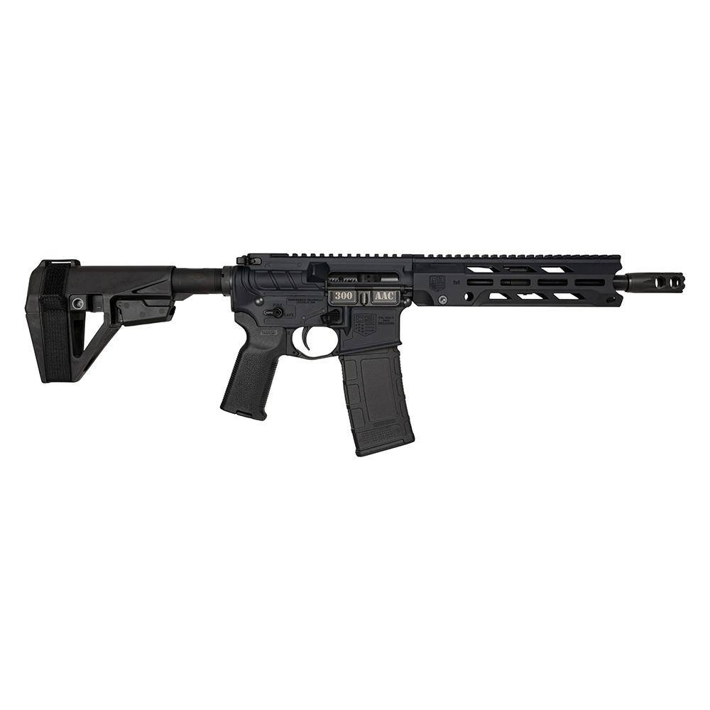Diamondback DB15 Handgun 300Blk 30rd Magazine 10" 5/8x24 Threaded Barrel Black with SBA5 Brace