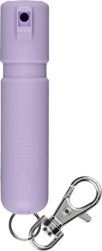 Sabre Mighty Discreet Pepper Spray with Snap Clip Keychain Lavender - Image 6