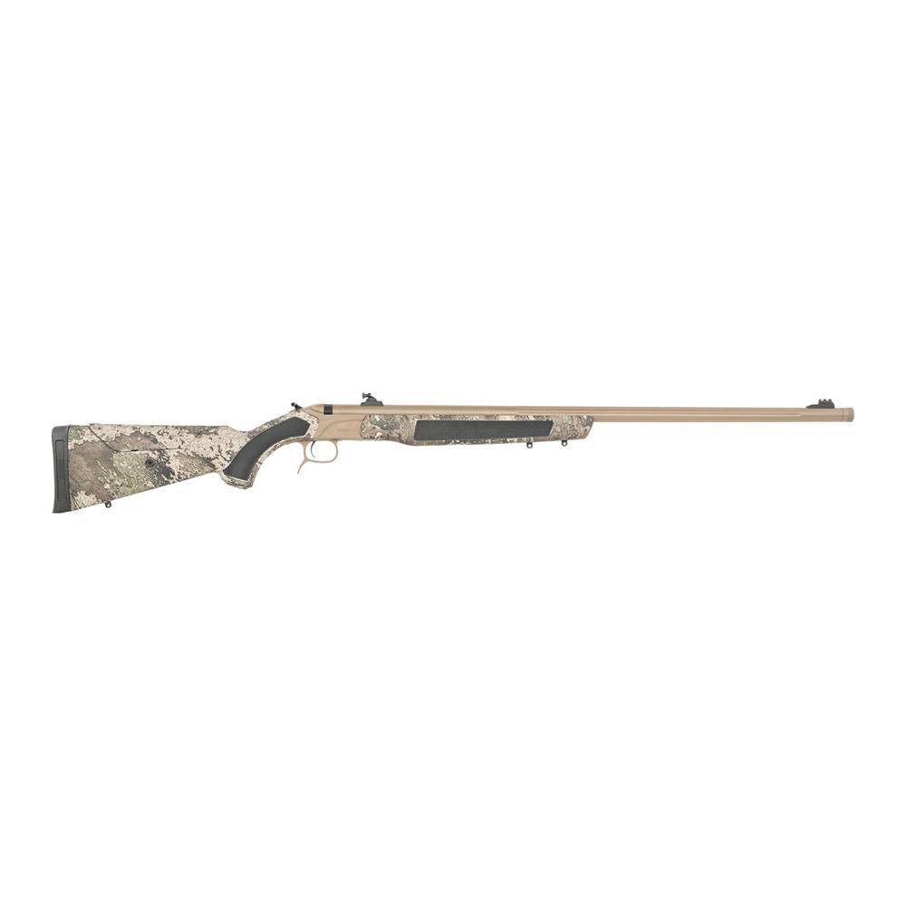 CVA Accura LR-X Muzzleloader Rifle .50 cal 30" 3/4x20 Threaded Barrel FDE Nitride TrueTimber Strata Williams Peep Sight & VariFlame