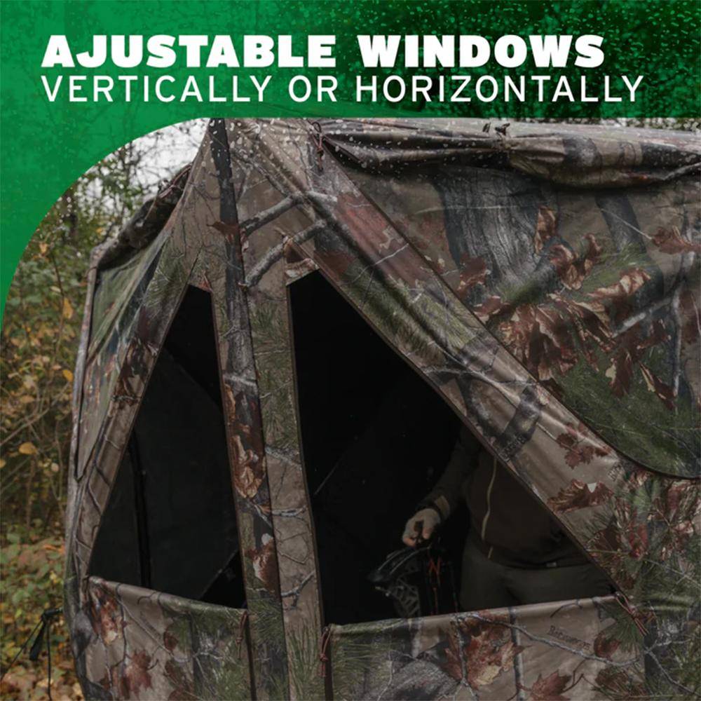 Barronett Blinds Prowler 300 Ground Blind Bloodtrail Backwoods Camo - Image 3