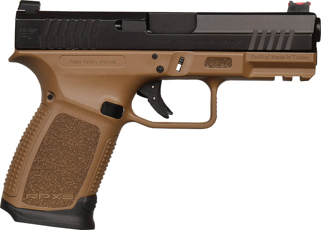 GFA RPX9 EXO 9MM 15R FDE/BLK