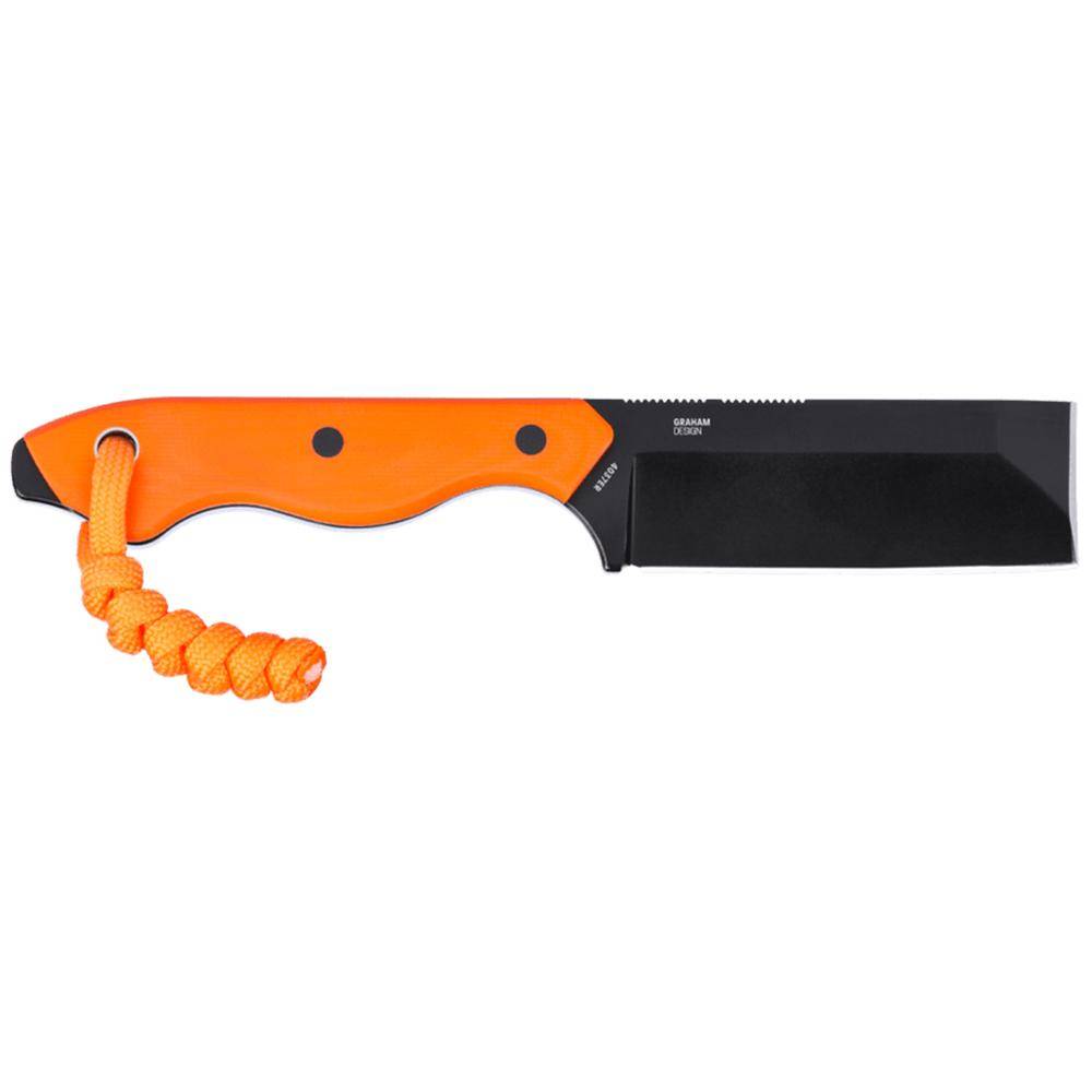 CRKT Razel Fixed Knife 3" Chisel Blade Orange - Image 2