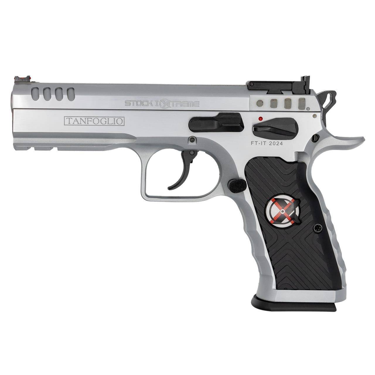 IFG Tanfoglio Stock I Xtreme Handgun 9mm Luger 17rd Magazine(3) 4.5" Barrel Chrome - Image 2