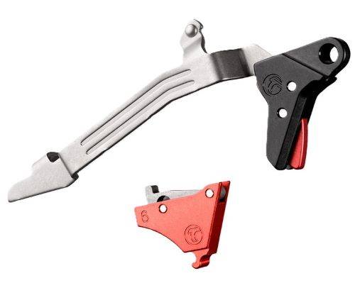 Timney Triggers Alpha Competition Series for Glock Gen 6 17/19/45 Red - Image 3