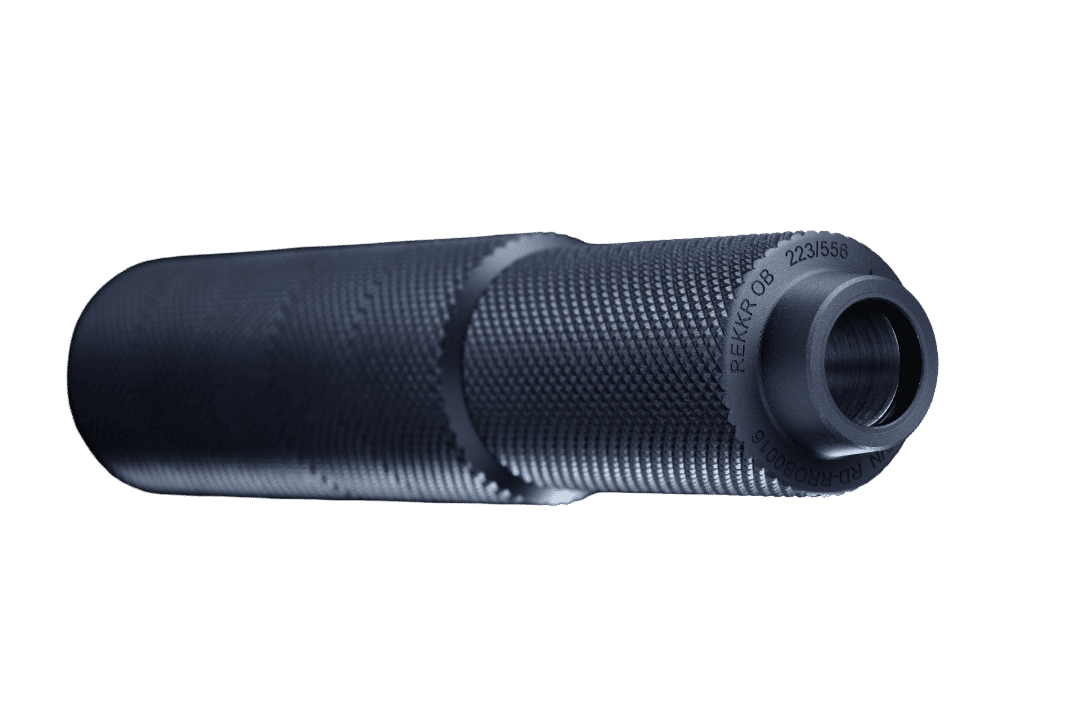 Sonicore Rekkr OB Direct Thread Suppressor 223/5.56mm 1/2-28 Thread Count Suppressor Black - Image 2