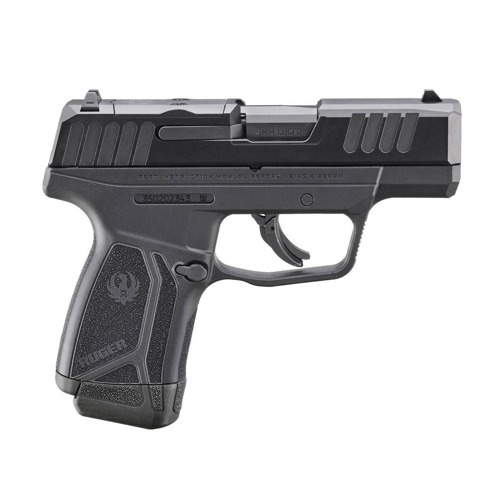 Ruger MAX-9 Handgun 9mm Luger 12rd Magazine 3.20'' Black Oxide Barrel Manual Safety
