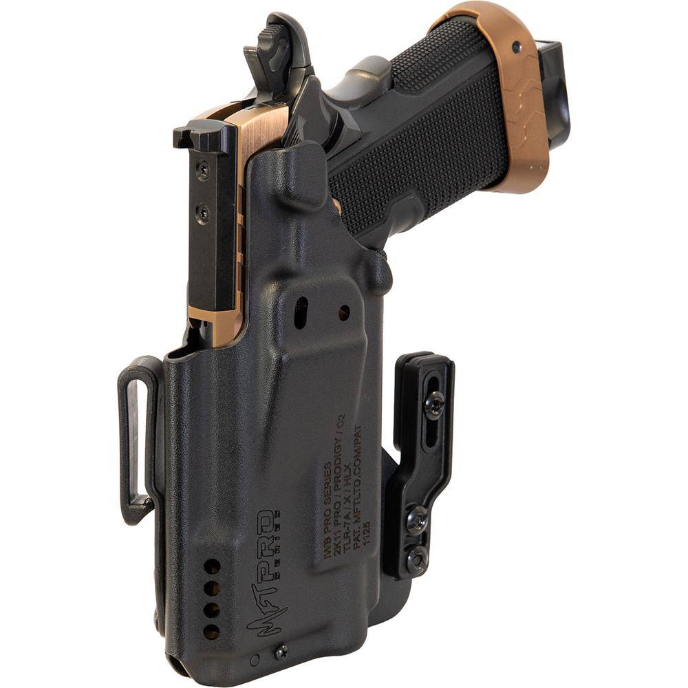 Mission First Tactical Pro Series IWB Light Holster for Kimber 2K11 Pro/Staccato C2/Springfield Prodigy 4.25 with TLR7 Black Ambi - Image 3