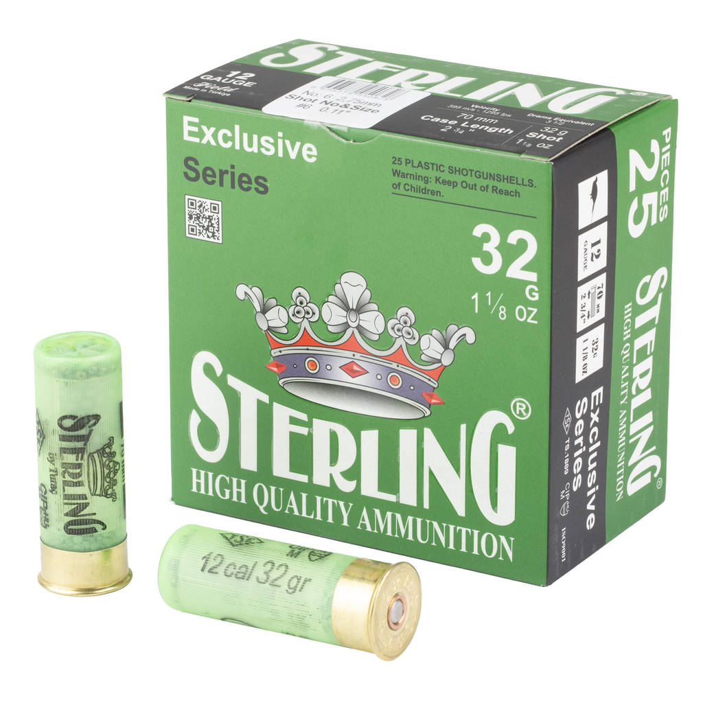 STERLING EXCLSV 12GA 2.75" #6 25/250