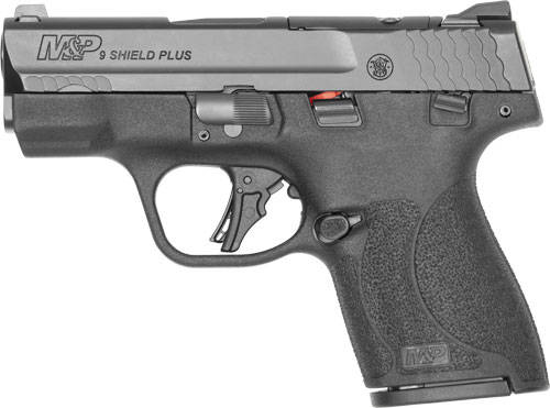 S&W M&P Shield Plus Thumb Safety Handgun 9mm Luger 10rd Capacity(2) 3.1'' Barrel CA Compliant - Image 8