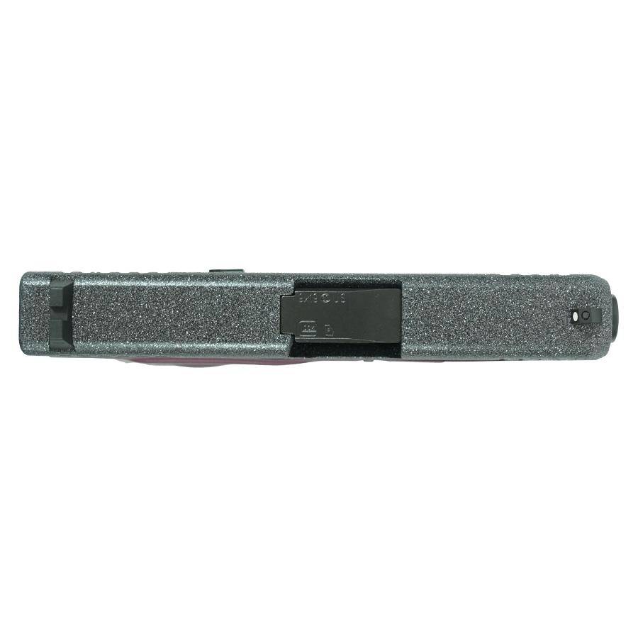 Glock 43X Glitter Slide/Black Cherry Frame Handgun 9mm Luger 10rd Magazines(2) 3.4" Barrel Accessory Rail USA Made - Image 6